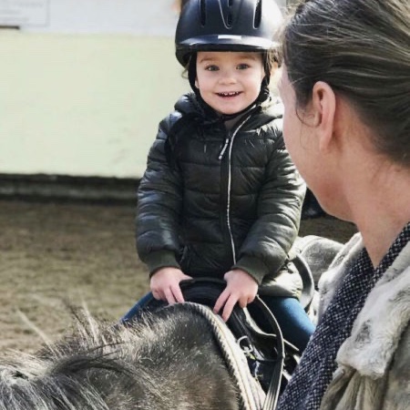Meisje op paard