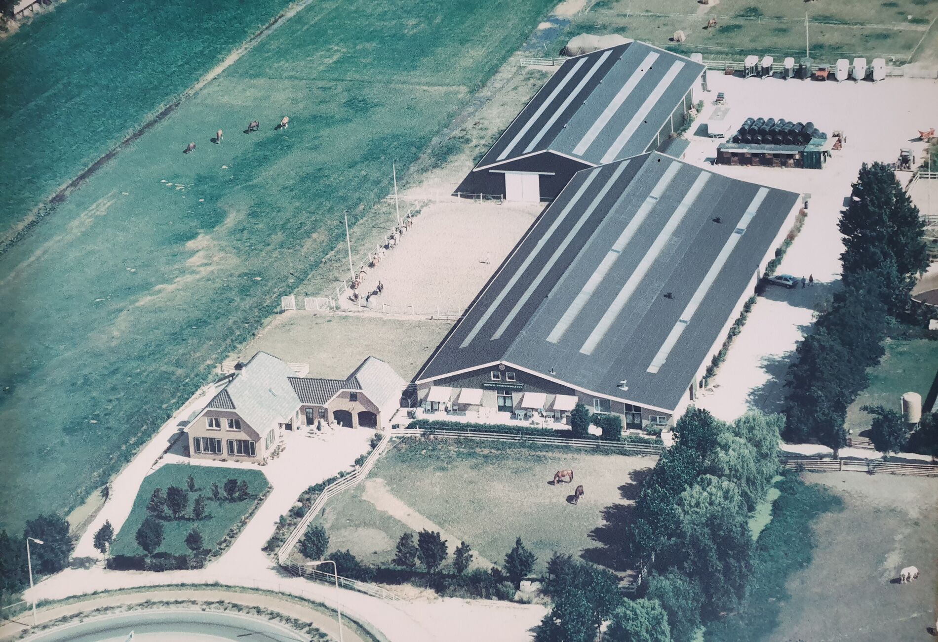 Hippisch Centrum Bodegraven Anfang der 1980er Jahre